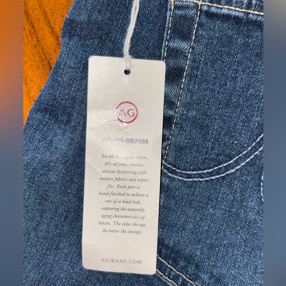 Ag Adriano Goldschmied Dark Blue Boot Cut Jeans - Picture 6 of 9